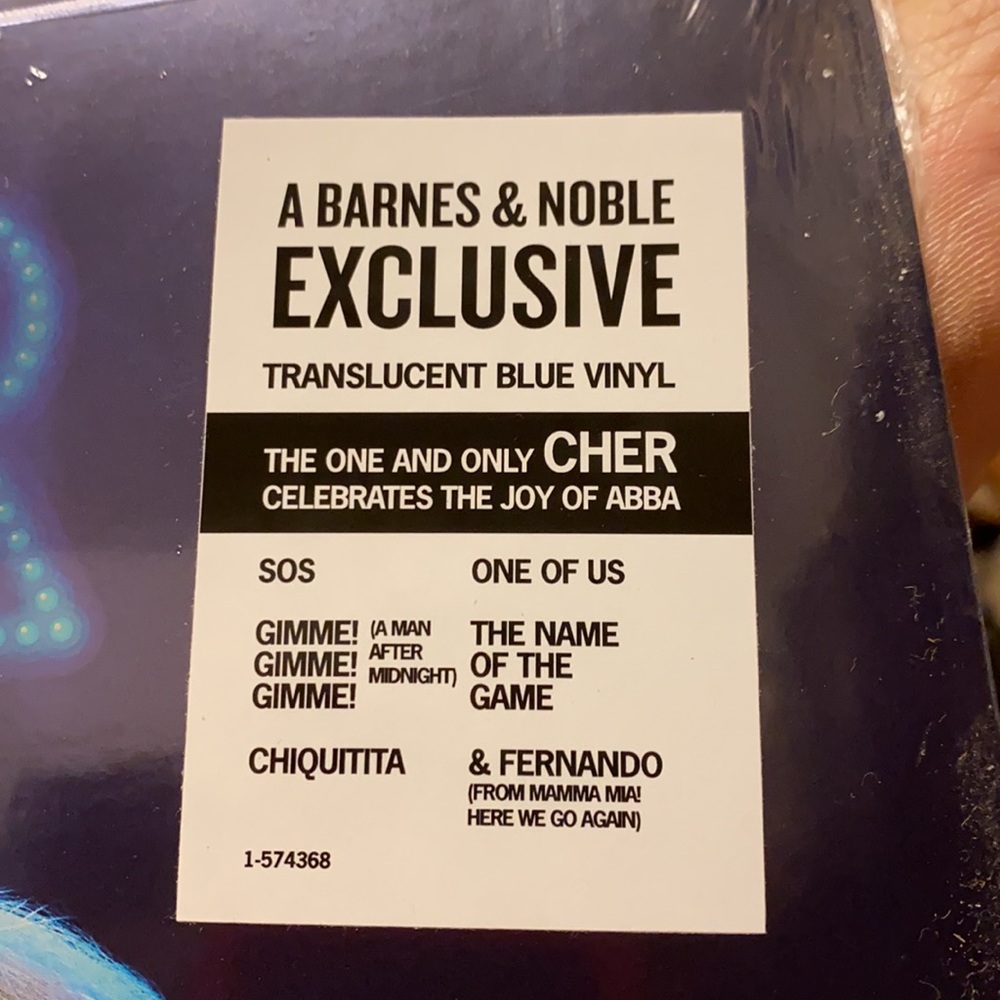Rare -sealed Cher Vinyl Album- special Edition (Blue Vinyl). - Picture 4 of 4
